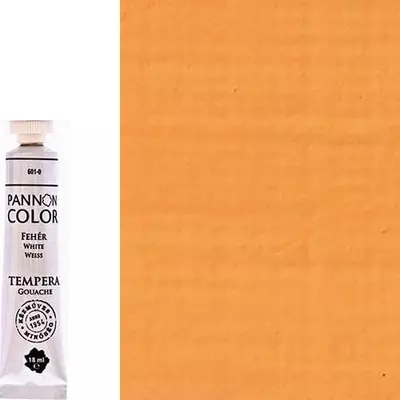 Pannoncolor tempera sötétsárga 18 ml