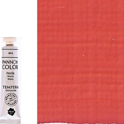 Pannoncolor tempera világos cinóber 18 ml