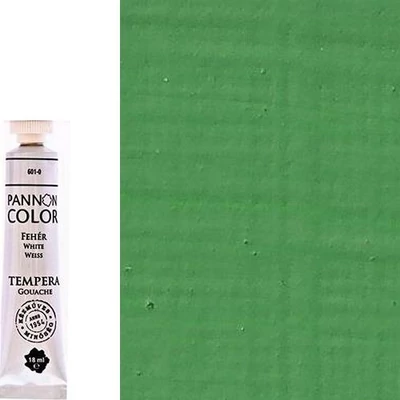 Pannoncolor tempera középzöld 18 ml