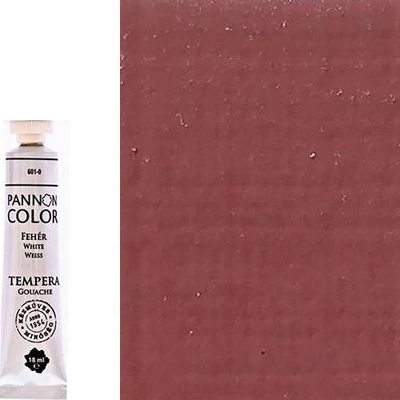 Pannoncolor tempera vöröses barna 18 ml
