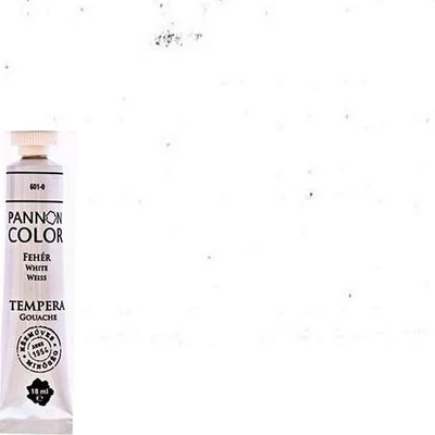 Pannoncolor tempera titánfehér 18 ml
