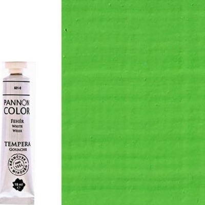 Pannoncolor tempera világoszöld 18 ml