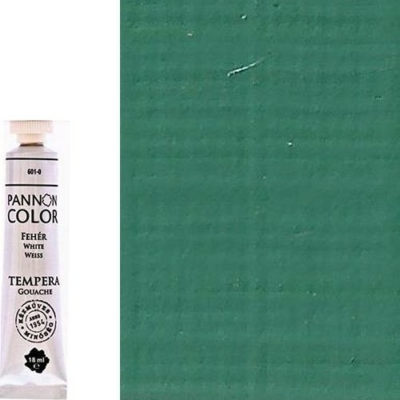 Pannoncolor tempera sötétzöld 18 ml