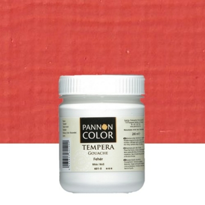 Pannoncolor tempera világos cinóber 200 ml