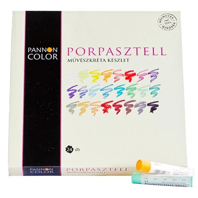 Pannoncolor porpasztell művészkréta készlet 24 db-os