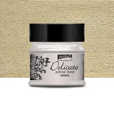 Pentart Delicate akrilfesték óarany 50 ml