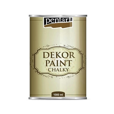Pentart dekor soft krétafesték 1000 ml fehér