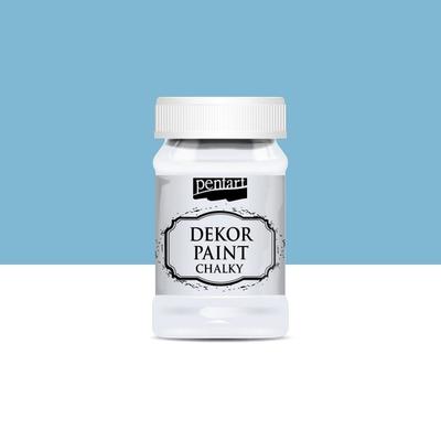 Pentart dekor soft krétafesték 100 ml lenkék