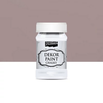 Pentart dekor soft krétafesték 100 ml tejcsoki