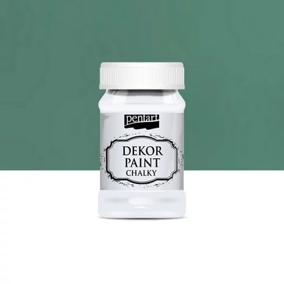 Pentart dekor soft krétafesték 100 ml türkizzöld