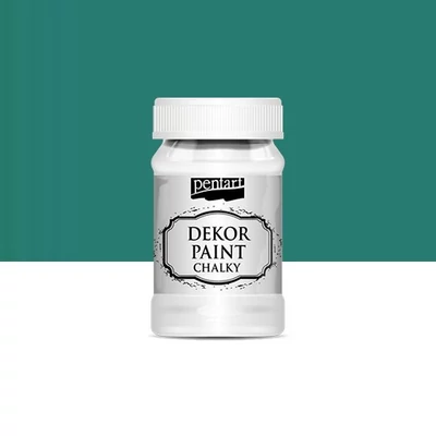 Pentart dekor soft krétafesték 100 ml borókazöld
