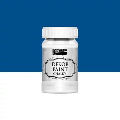 Pentart dekor soft krétafesték 100 ml acélkék