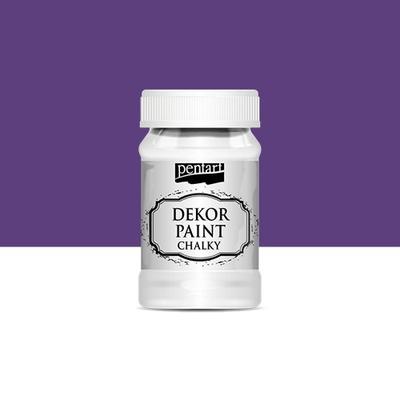 Pentart dekor soft krétafesték 100 ml püspöklila