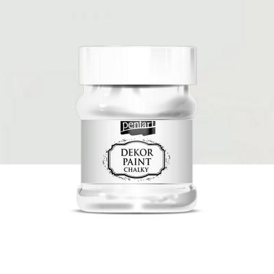 Pentart dekor soft krétafesték 230 ml krémfehér