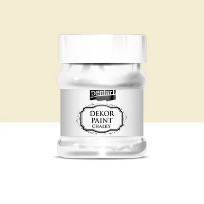 Pentart dekor soft krétafesték 230 ml elefántcsont