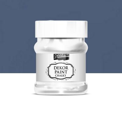 Pentart dekor soft krétafesték 230 ml indigó