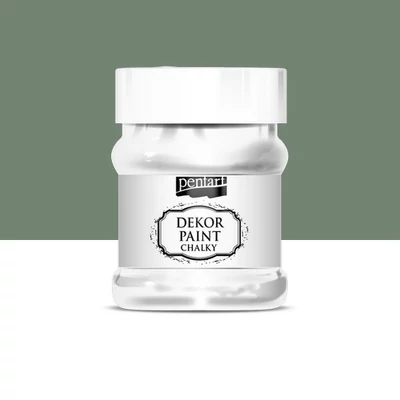 Pentart dekor soft krétafesték 230 ml kekizöld
