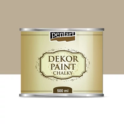 Pentart dekor soft krétafesték 500 ml cappuccino