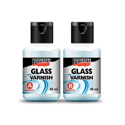 Pentart epoxi gyanta üveglakk  2x40 ml