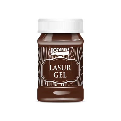 Pentart lazúrgél kültéri és beltéri mahagóni 100 ml