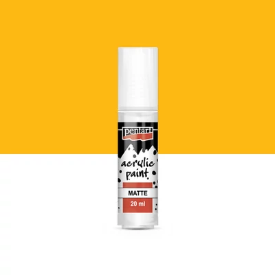 Pentart matt akrilfesték 20 ml narancssárga