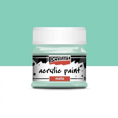 Pentart matt akrilfesték 50 ml menta
