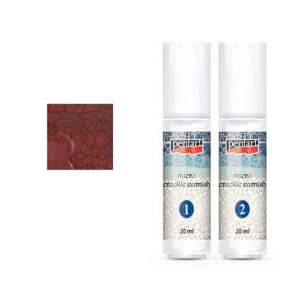 Pentart repesztőlakk mikro két komponensű 20 ml