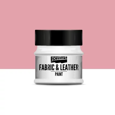 Pentart textil és bőrfesték rózsaszín 50 ml