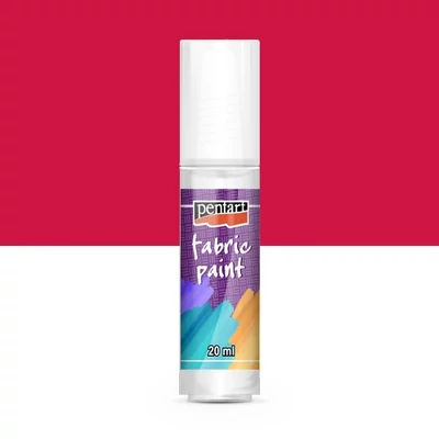 Pentart textilfesték kármin 20 ml