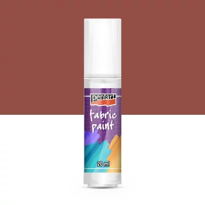 Pentart textilfesték sötétbarna 20 ml