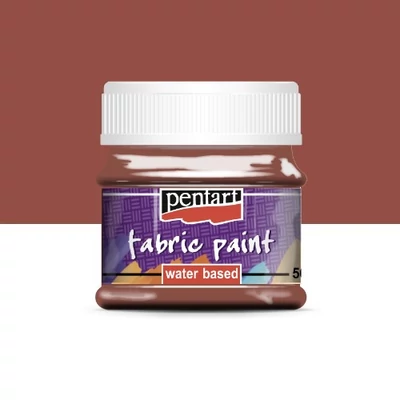 Pentart textilfesték sötétbarna 50 ml