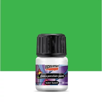 Pentart üveg és porcelánfesték almazöld 30 ml