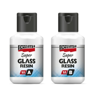 Pentart Szuper üveggyanta 1:1 szett 2x40 ml