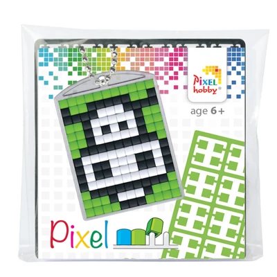 Pixel kulcstartó szett boci  (alaplap+3 szín)