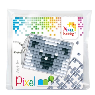 Pixel kulcstartó szett koala  (alaplap+3 szín)