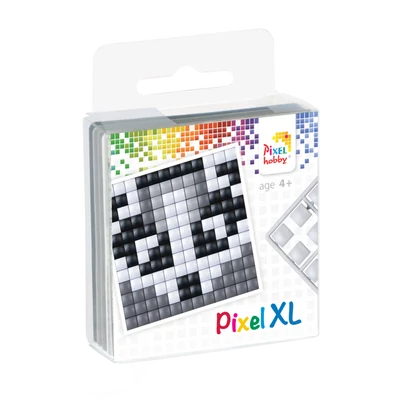 Pixel XL szett borz 6x6 cm (1 alaplap+4 XL szín)