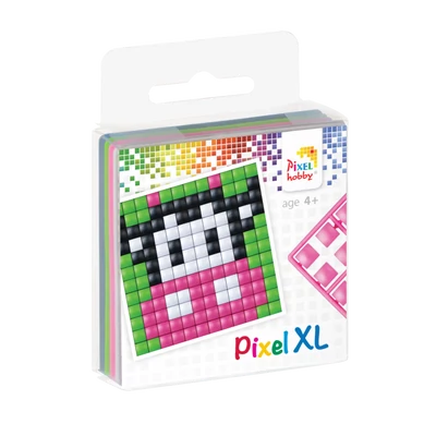 Pixel XL szett boci 6x6 cm (1 alaplap+4 XL szín)