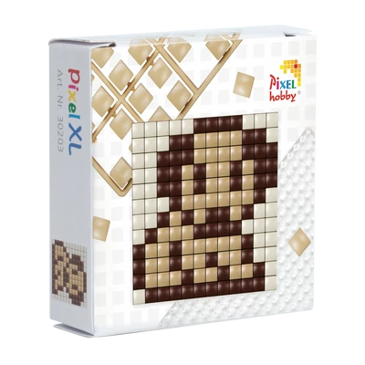 Mini Pixel XL szett kutya 6x6 cm (1 alaplap+3 XL szín)