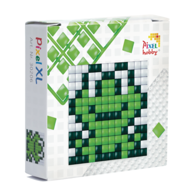 Mini Pixel XL szett béka 6x6 cm (1 alaplap+3 XL szín)