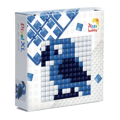 Mini Pixel XL szett papagáj 6x6 cm (1 alaplap+3 XL szín)