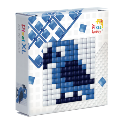 Mini Pixel XL szett papagáj 6x6 cm (1 alaplap+3 XL szín)