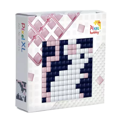 Mini Pixel XL szett egér 6x6 cm (1 alaplap+3 XL szín)