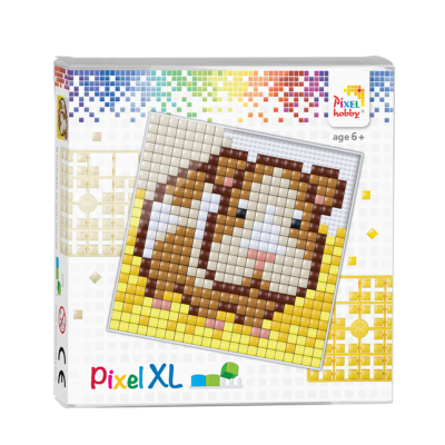 Pixel XL szett  tengerimalac 12x12 cm (4 alaplap+16 szín)