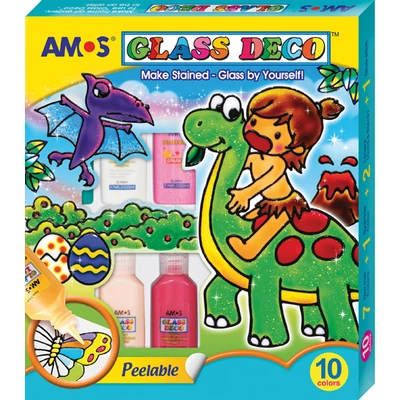 Üvegmatricafesték készlet  10x22 ml 