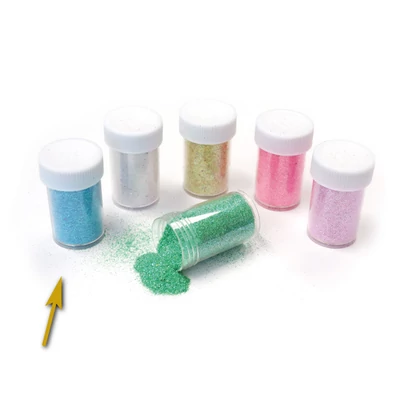 Csillámpor tégelyes 15 g türkiz