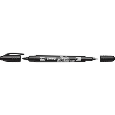 Permanent Marker F M fekete 0.7 mm 1 mm kétvégű