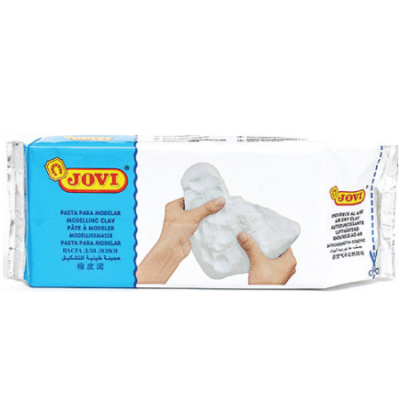 Jovi hőre száradó modellező gyurma fehér 250 g