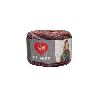 Red Heart Melange kötőfonal "korall"