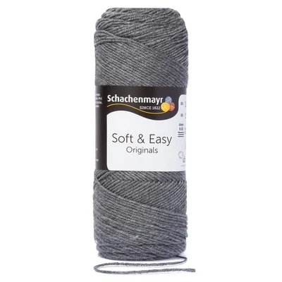 Soft & Easy fonal Középszürke