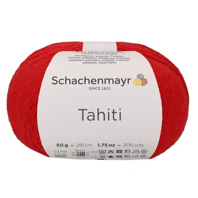 Tahiti  Egyszínű  Piros 00030